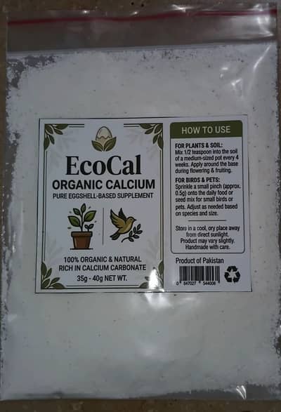 calcium supplement for animal and plant