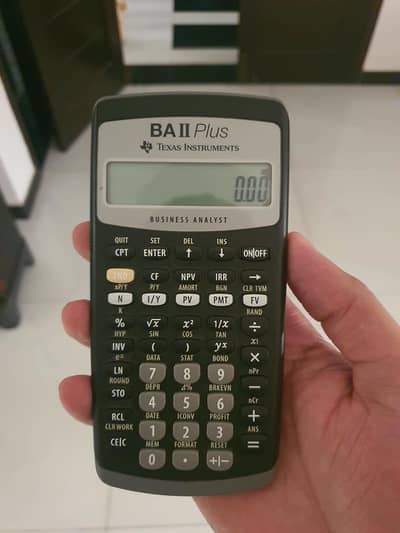 BA II Plus Financial Calculator (Texas Instruments)