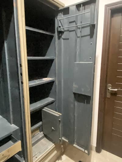 Double Door Heavy Steel Almirah (Butt & Sons) - Great Condition