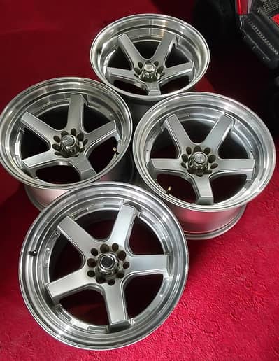 OEM 17” inches Deep Dish Alloy Rims – Multi PCD