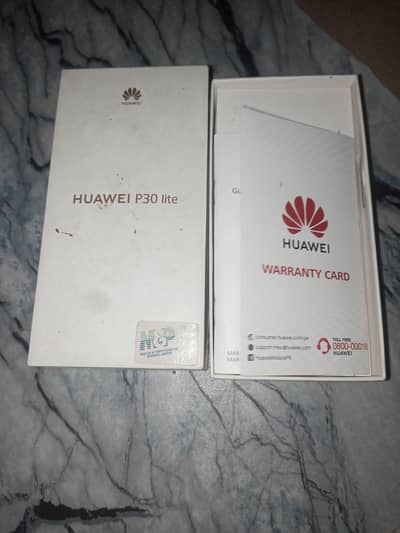 Huawei p30 lite with box ND charger