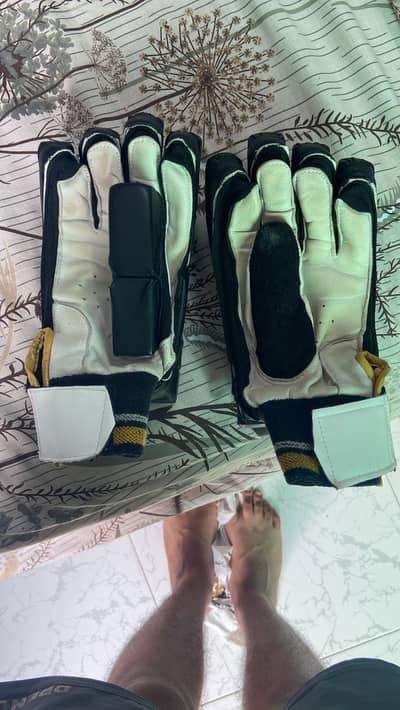 Gray-Nicolls Cricket Batting Gloves – Used 2 Matches