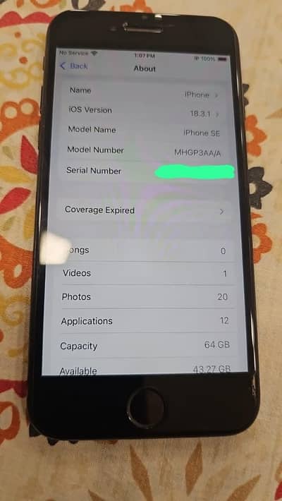 Apple i phone Se generation 2