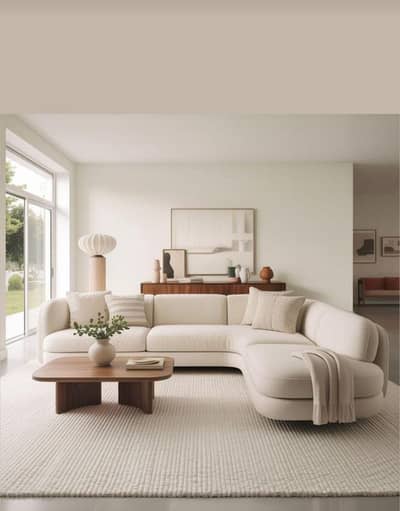 6 seater OR Costumise seater L-shaped.