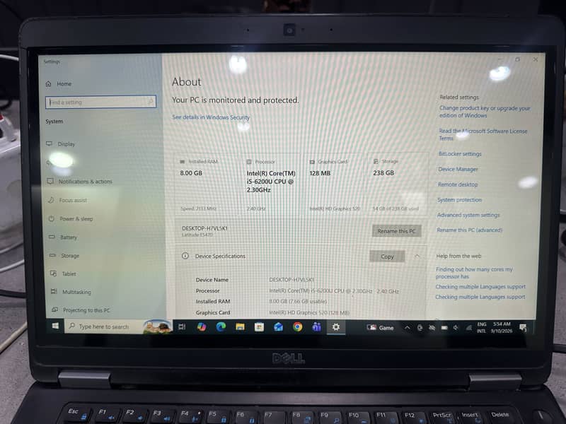 Dell Latitude E5470 6