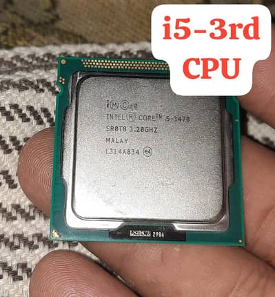 i5 -3rd Genration prosessor
