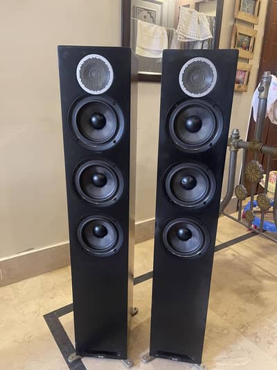 ELAC Debut Reference DFR52 Floorstanding Speaker/jbl Bose Klipsch