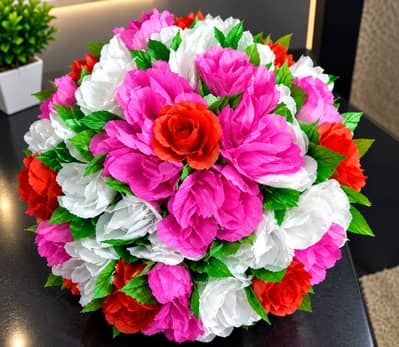 “Beautiful Handmade Flower Bouquet  — Add a touch of color, eleganc