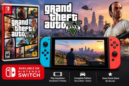 GTA 5 For Nintendo switch