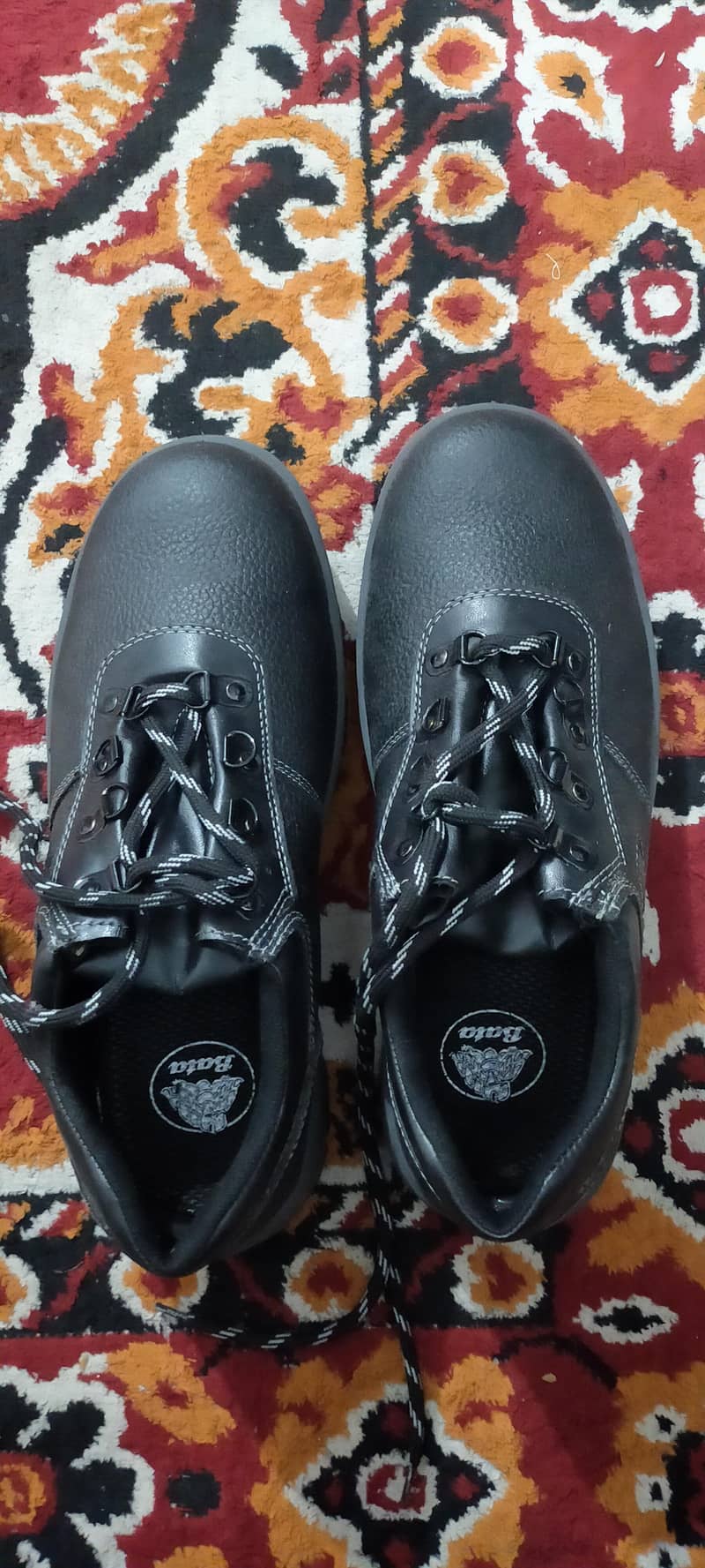 bata Leather Working Shoes 0