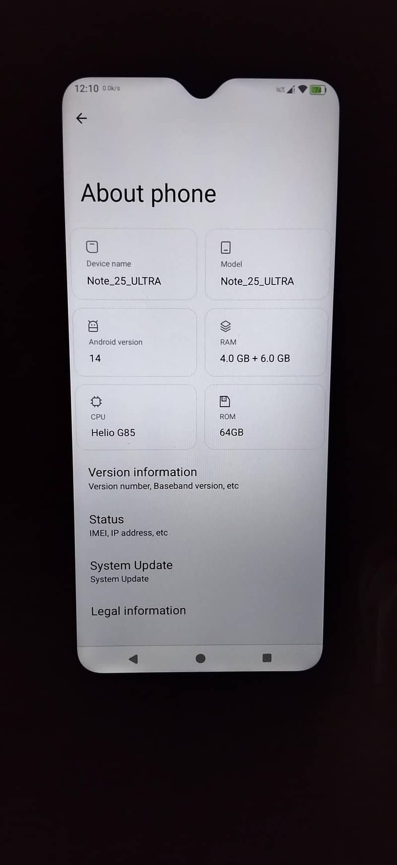 G'Five Note 25 Ultra 0