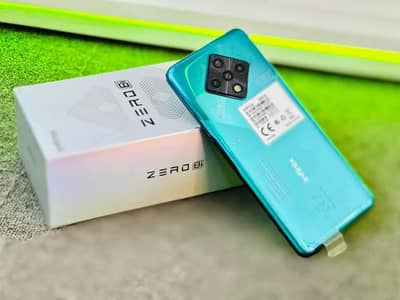 Infinix Zero 8i 8-128 official PTA Complete box Brilliant Cameray