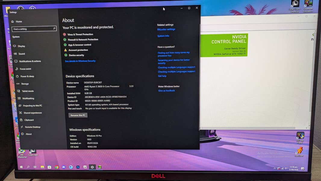 Ryzen 5 3600 PC Setup 4
