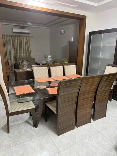 Wooden Dining Table (8 seater)