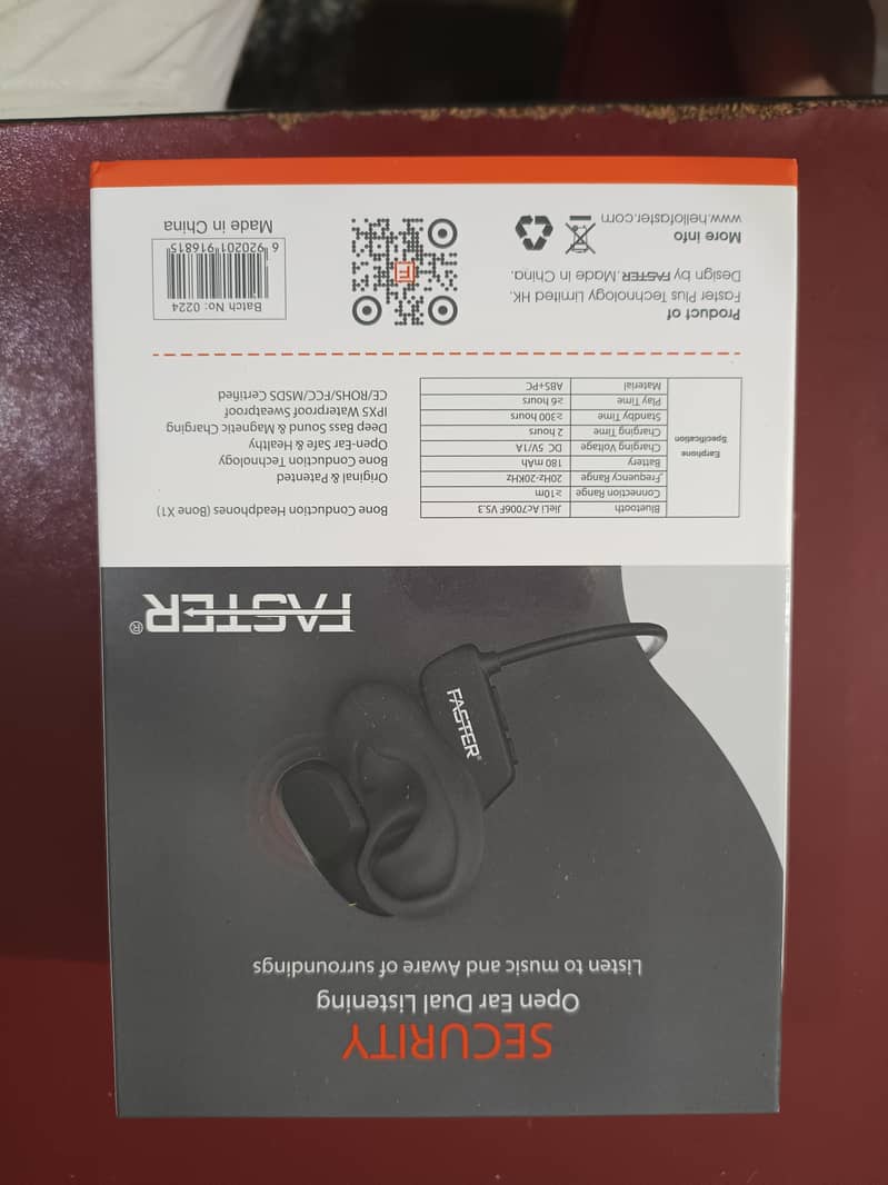 Faster Bone Conduction AS18 7