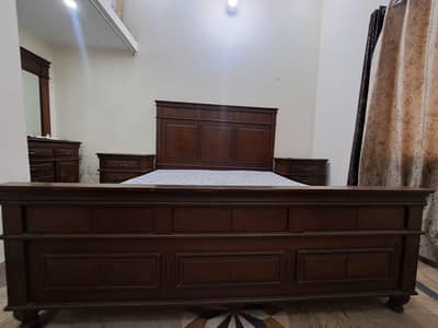 Bed set/ king size bed/ dressing/ clothes cupboards/ utensils cupboard