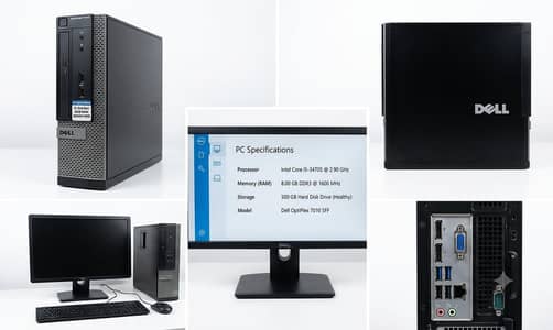 Dell OptiPlex 7010 SFF | Core i5 3rd Gen | 8GB RAM | 500GB HDD