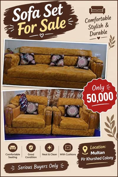 5 seater sofa set