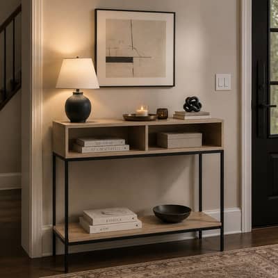 Linear Hallway Console