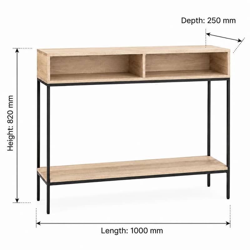 Linear Hallway Console 1