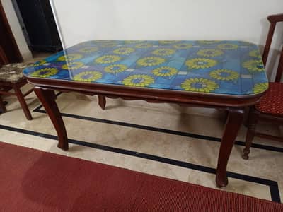 Dining tablet with chairs 10/9