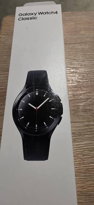 Samsung Galaxy Watch 4 Classic 46mm with extra SS bracelet.