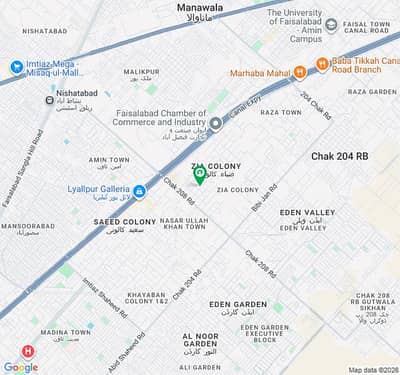 24 Marla Plot Zia Town Canal Road