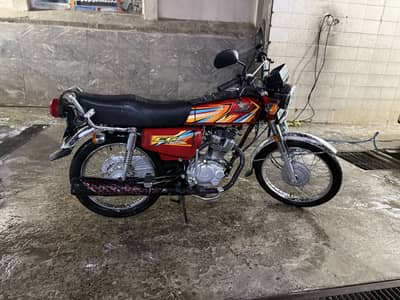 Honda 125 2026 model red