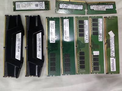 DDR4 RAM 4GB 8GB 16GB | 2133 2400 2666 3200MHz