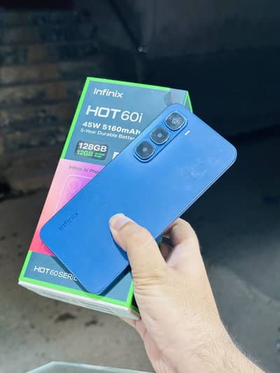 Infinix HOT 60i just box open
