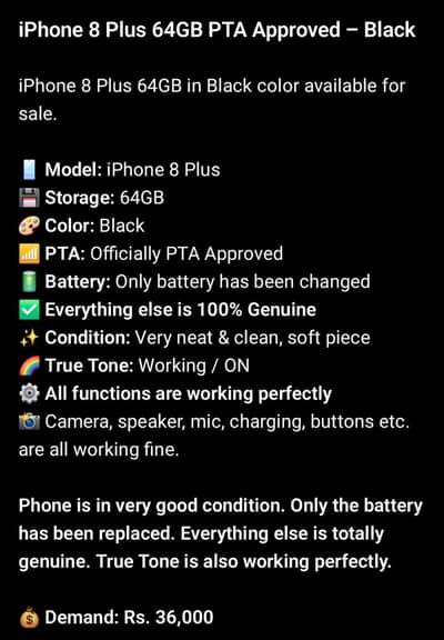 Apple iPhone 8 Plus Officially PTA Approved
