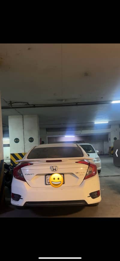 Honda civic x bumper with Fogg covers