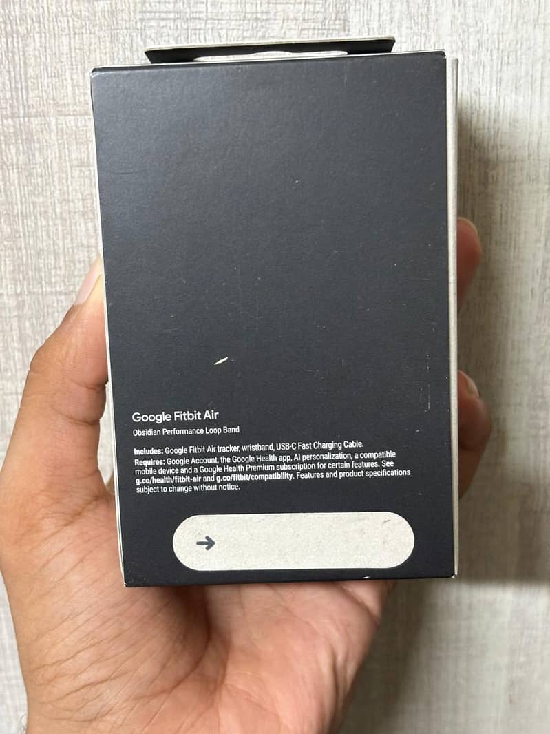 Google Fitbit air 3