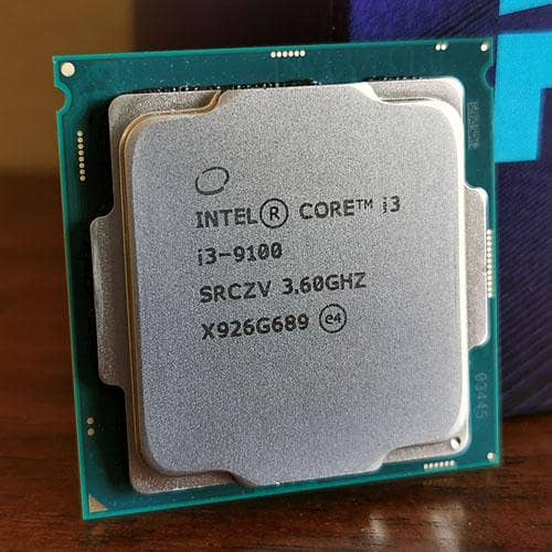Intel Core i3 9th Generation 9100 Processor. 0