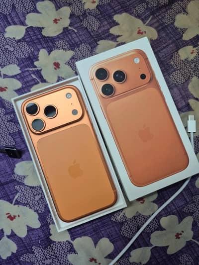 iPhone 17 Pro Max 256GB PTA Approved — Cosmic Orange