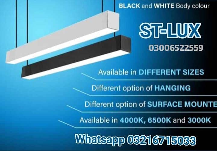 Linear Hanging lights 2