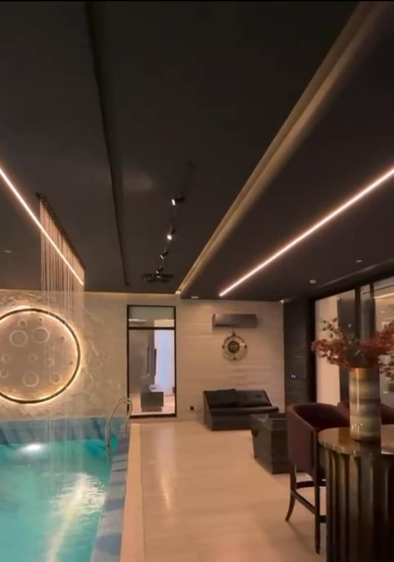 Linear Hanging lights 8