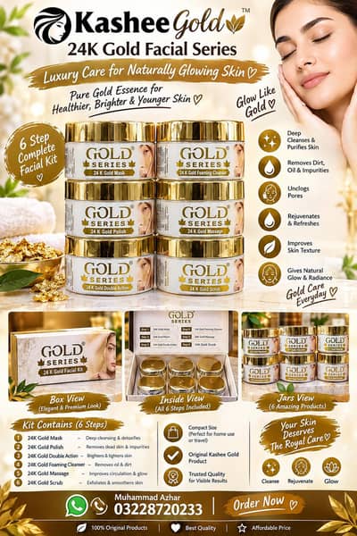 Gold Series Facial Set