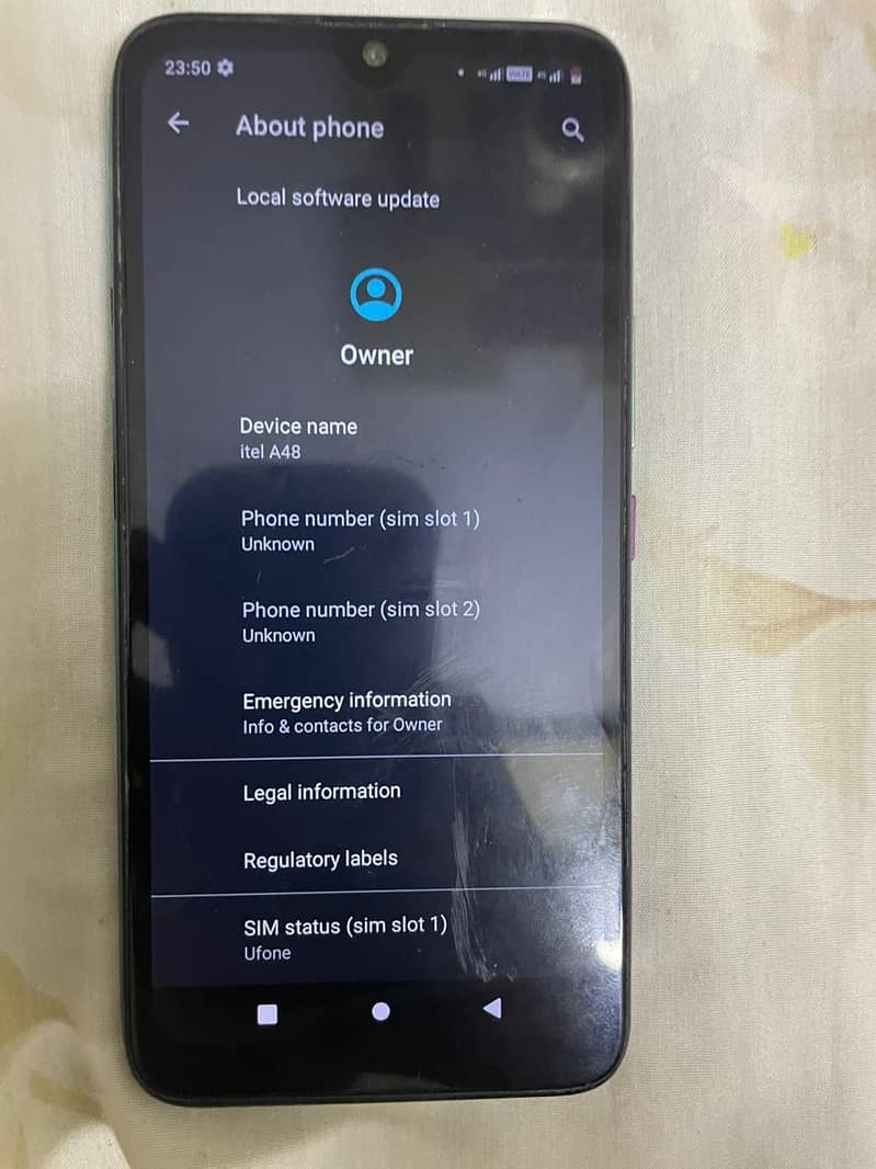 Itel A48 4
