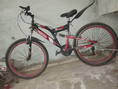Morgan important montain bike with 7 gears in 10 /10 condition
