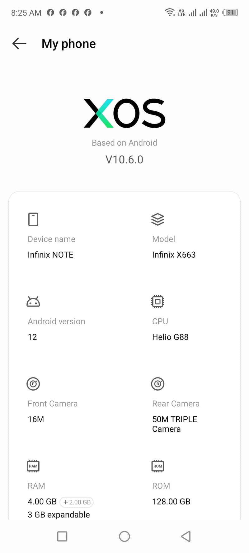 Infinix Note 10 0