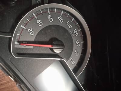 Vitz LED speedometer