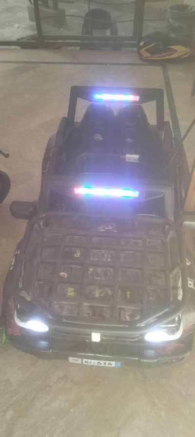 kids bycycle and jeep for sale, condition 10/10