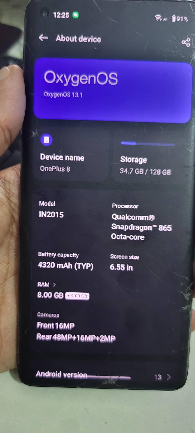 One Plus 8 0