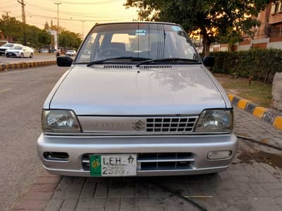 Suzuki Mehran VXR 2017 Silver Excellent condition