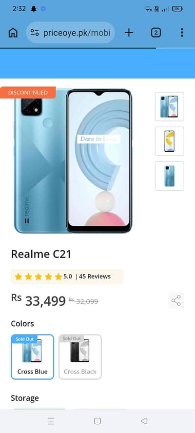 Realme C21