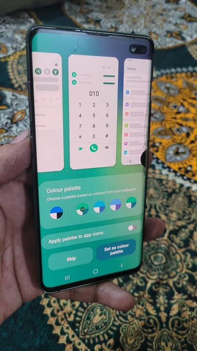 Samsung Mobile S10 Plus full sim