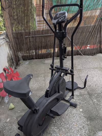 4-in-1 Orbitrac Exercise Bike & Elliptical Cross Trainer with Twister