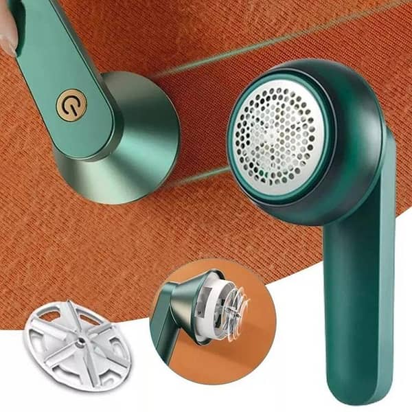 Electric Lint Remover & Fabric Shaver for Clothes & Sweaters| Portable Rechargeable Lint Remover| wool Fuzz Pilling Remover Machine| USB Powered Hair Ball Trimmer| Lint Cleaning Gadget for Sweaters, Jackets, Wool Blankets, Bedding, Furniture, Carpet,