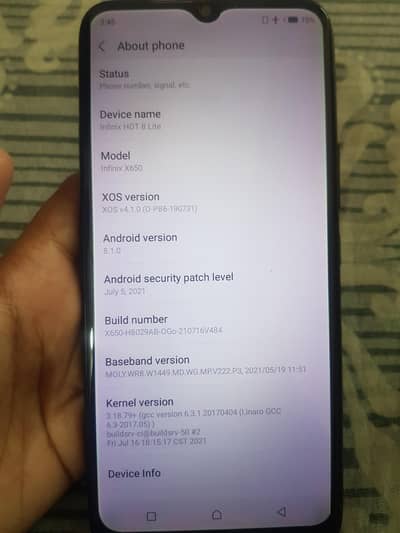 Infinix Hot 8 Lite